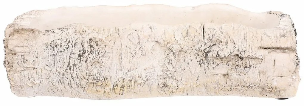 Husă pentru flori - ghiveci, imitație demesteacăn, 24 x 10 x 7 cm, 24 cm