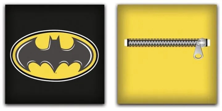 Batman pernă decorativă cu husă detașabilă 35x35 cm Catifea