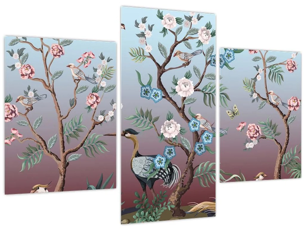 Tablou - Parcul Păsărilor (90x60 cm)