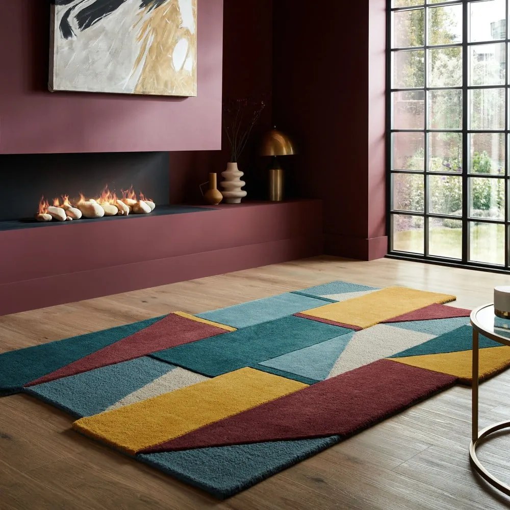 Covor țesut manual din lână 150x240 cm Shuffle Shaped – Flair Rugs