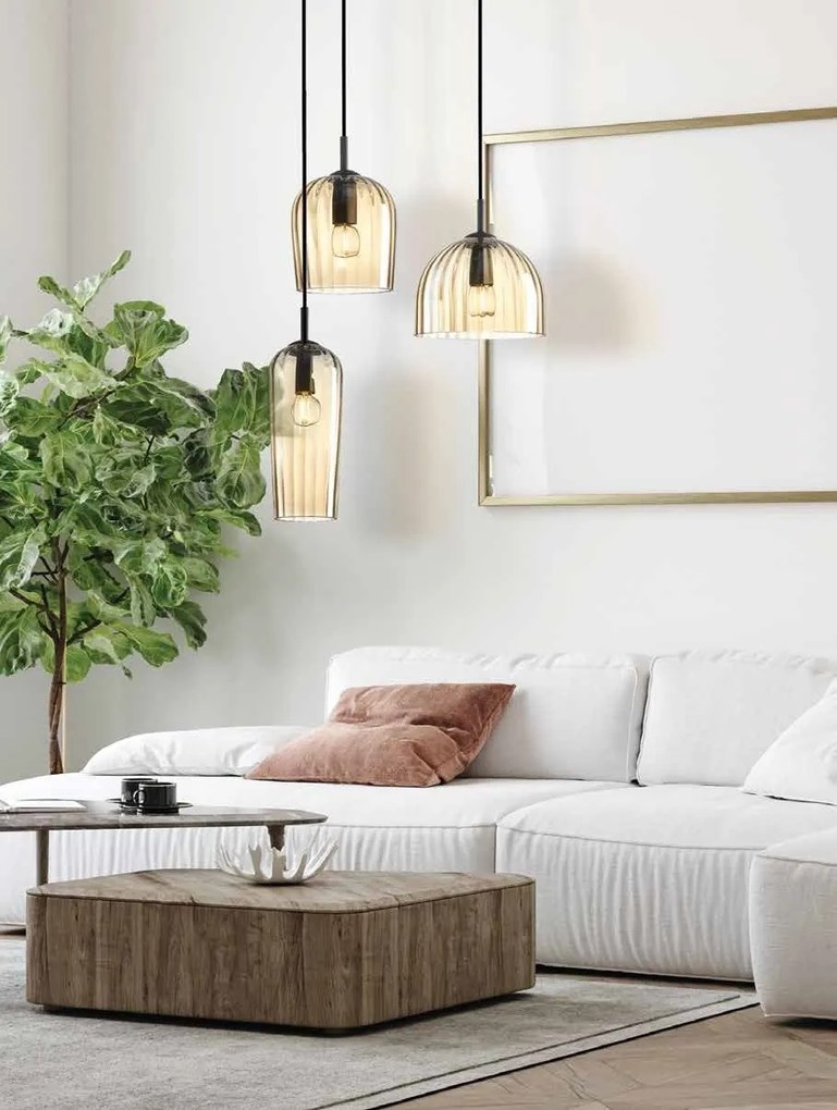 Pendul design modern Brin transparent