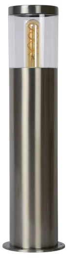 Lampă de exterior Lucide 14899/50/12 FEDOR 1xE27/40W/230V IP44 49 cm crom