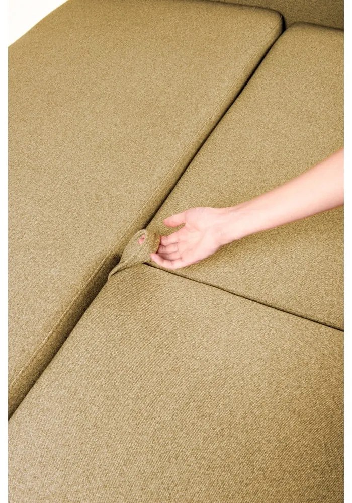 Canapea extensibilă Bonami Selection Pop, galben