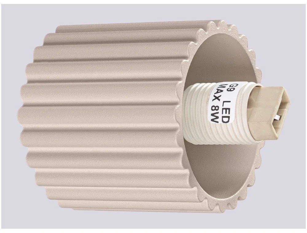 Aplică de perete taupe Orbital – Sollux