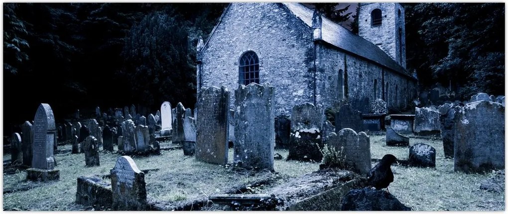 Tablou - Noapte întunecată (120x50 cm)