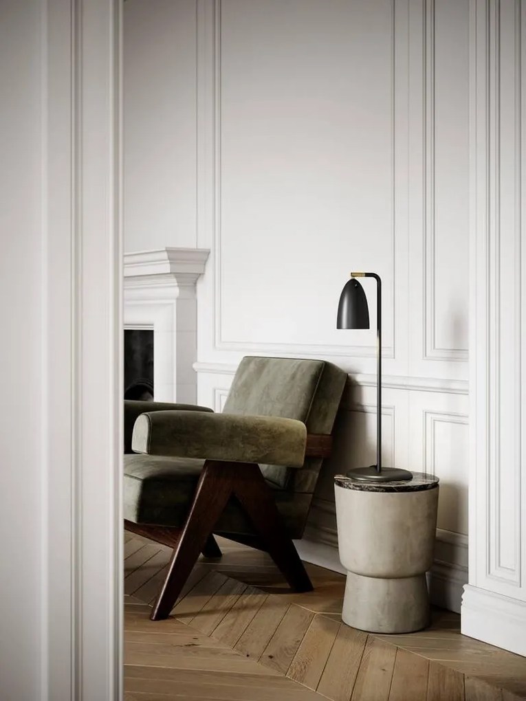 Veioza moderna design minimalist Nexus negru 2020625003 DFTP