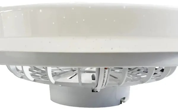 Plafonieră LED cu ventilator STAR LED/48W/230V + telecomandă