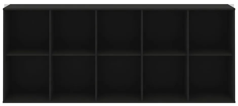 Sistem de rafturi modulare negru 169x69 cm Mistral Kubus - Hammel Furniture