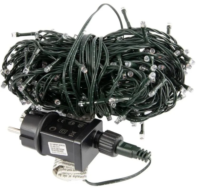 Instalație luminoasă de Crăciun 9m - 120 LED multicoloră interior/ exterior