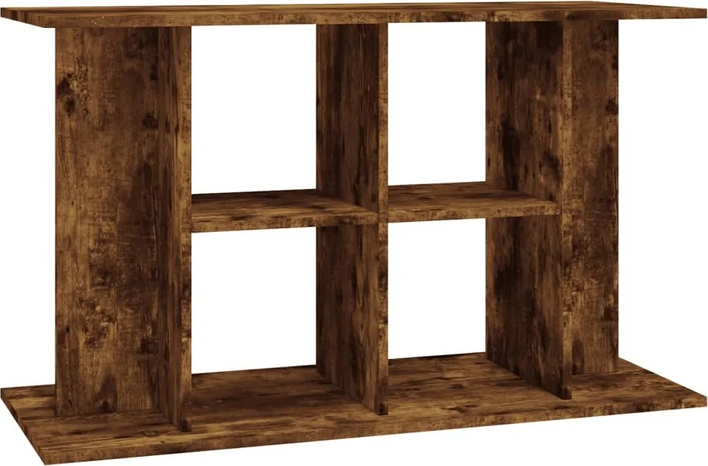 vidaXL Suport acvariu, stejar afumat, 100x40x60 cm, lemn prelucrat
