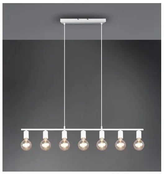 Lustră pe cablu VANNES 7xE27/40W/230V Reality