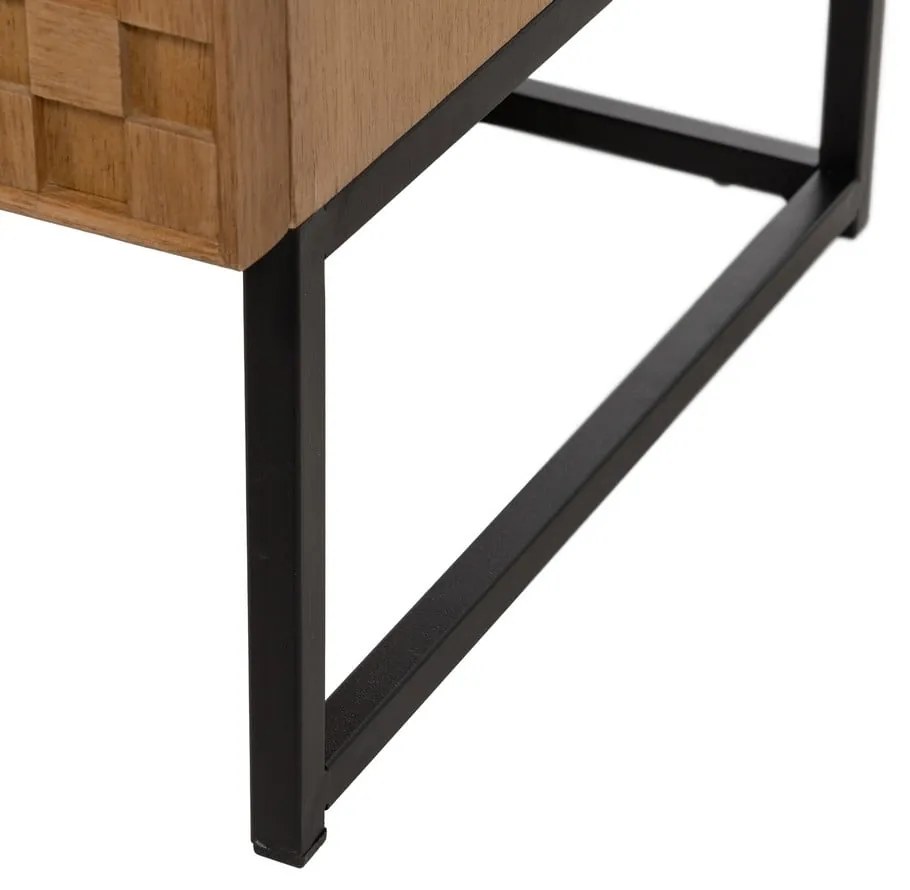 Vitrină în culoare naturală cu aspect de lemn de frasin 84,5x198 cm – Ixia