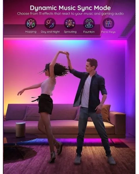 Govee - Bandă LED Wi-Fi RGBIC PRO 10m inteligentă