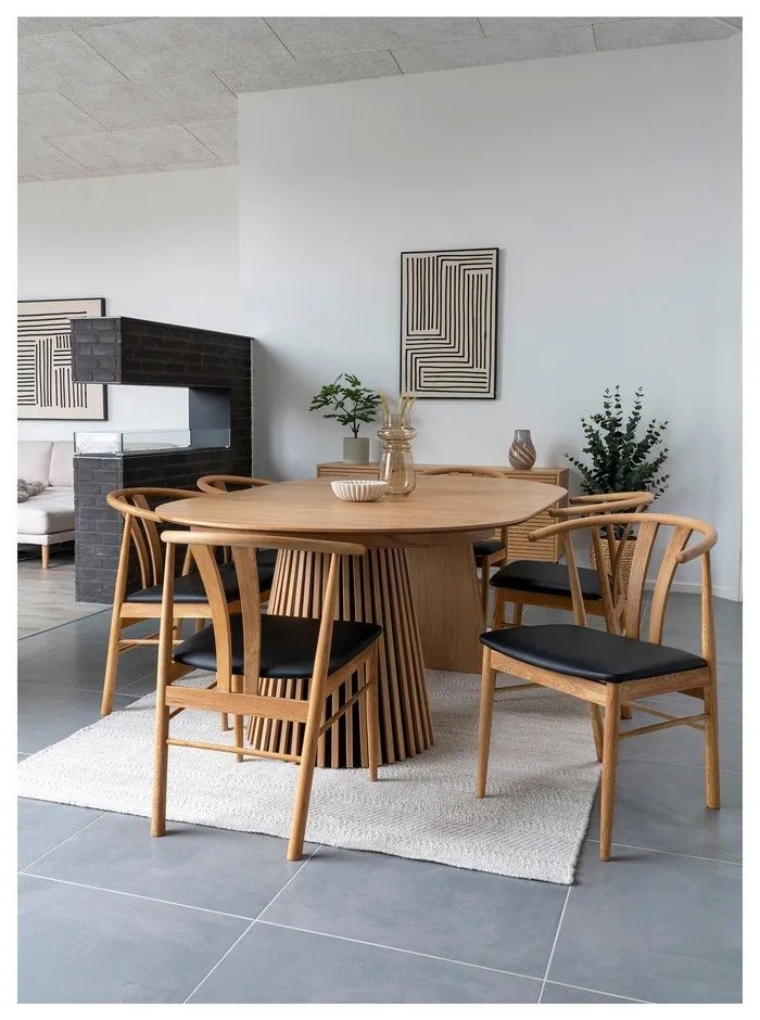 Vază maro deschis din sticlă (înălțime 31 cm) – House Nordic