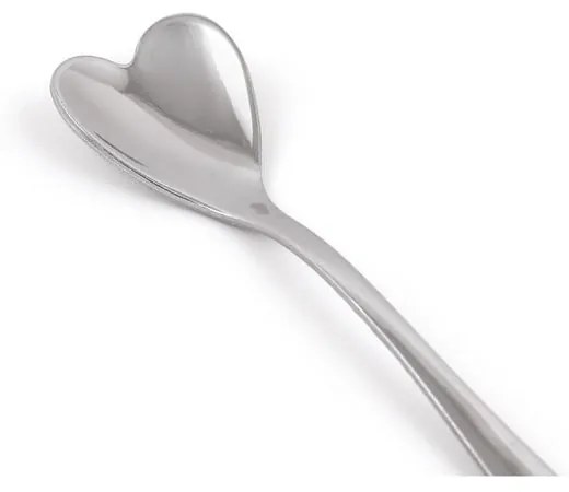 Set 12 linguri din oțel inoxidabil Kutahya Lolly, lungime 11 cm