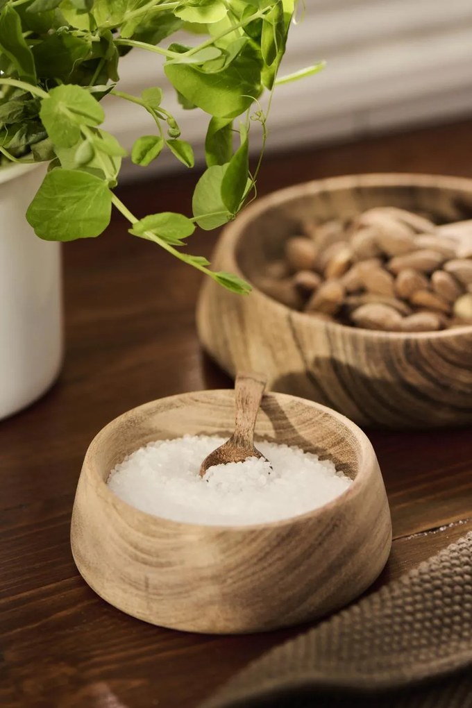 IB Laursen Set de 2 boluri din lemn de acacia ACACIA WOOD