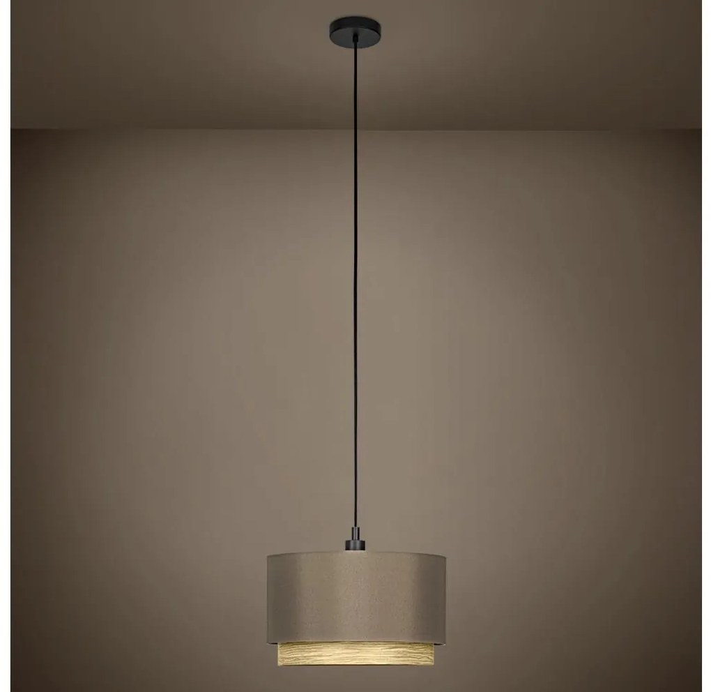 Lustră pe cablu Eglo 390118 MARCHENA 1xE27/40W/230V maro