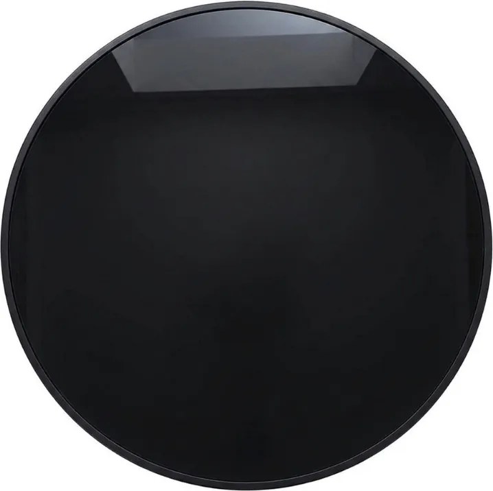 OFERTA Masa de gradina rotunda cu blat de sticla ISLAND BLACK 60 cm, negru Clasa II