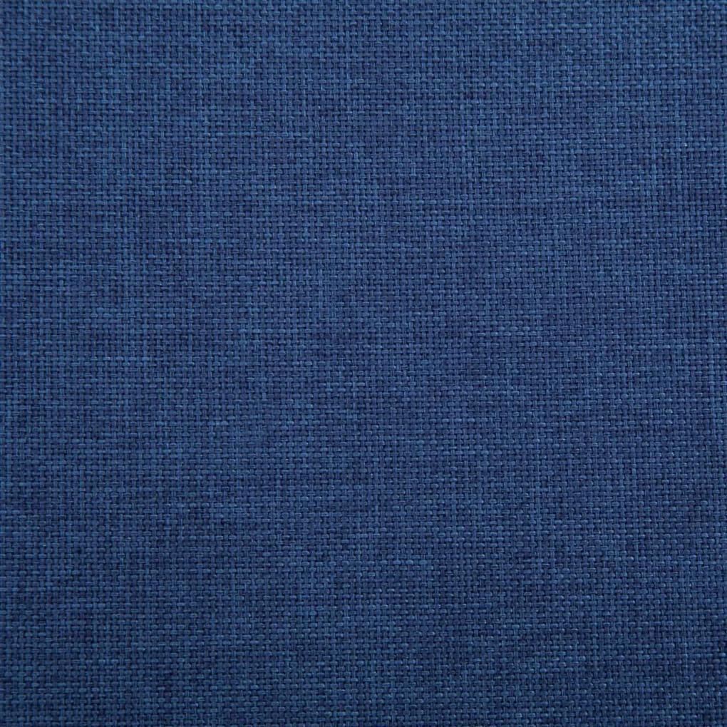 Canapea extensibila, albastru, poliester Albastru