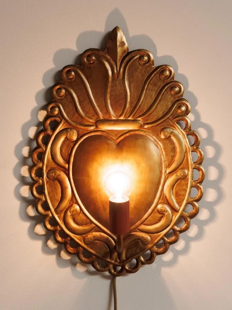 Aplica de perete, din metal, Ex-voto