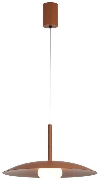 Lustra/Pendul LED design modern LIDIA cafeniu MA-8978