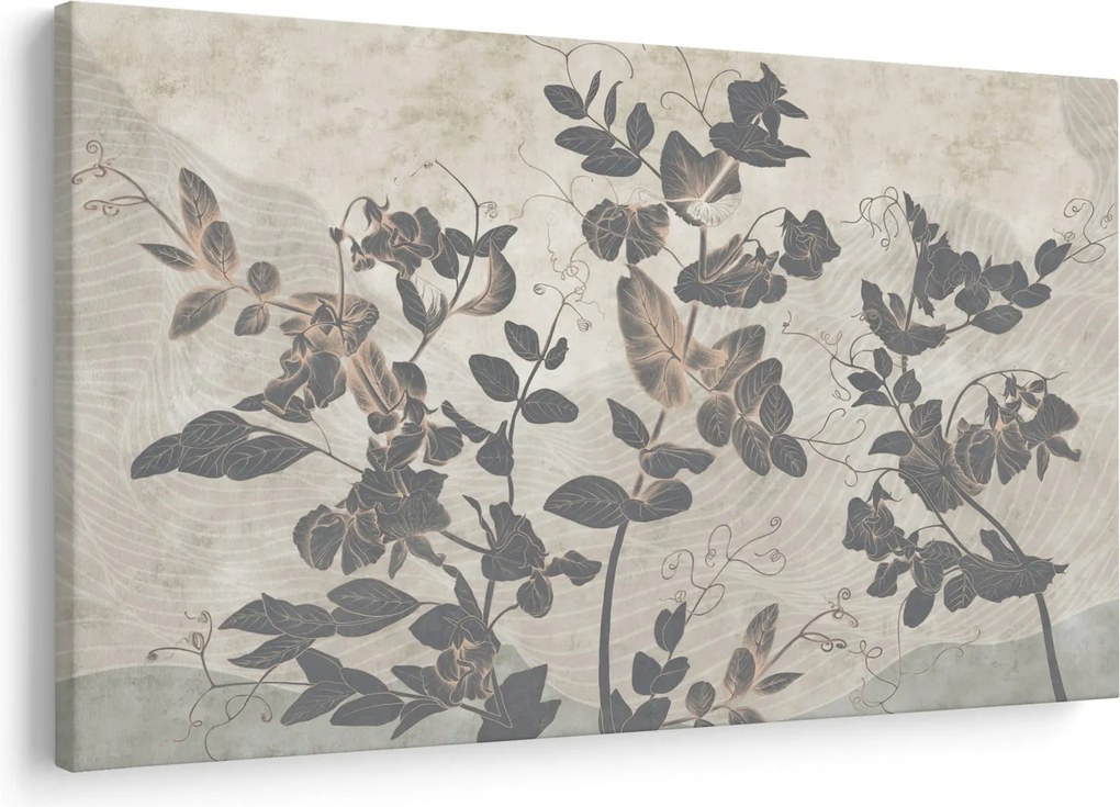 Tablou - Frunze texturate (90x60 cm)