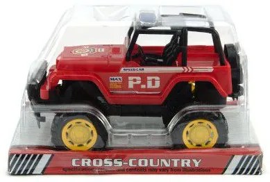 Mașină de poliție off-road din plastic 22cm, 2 culori