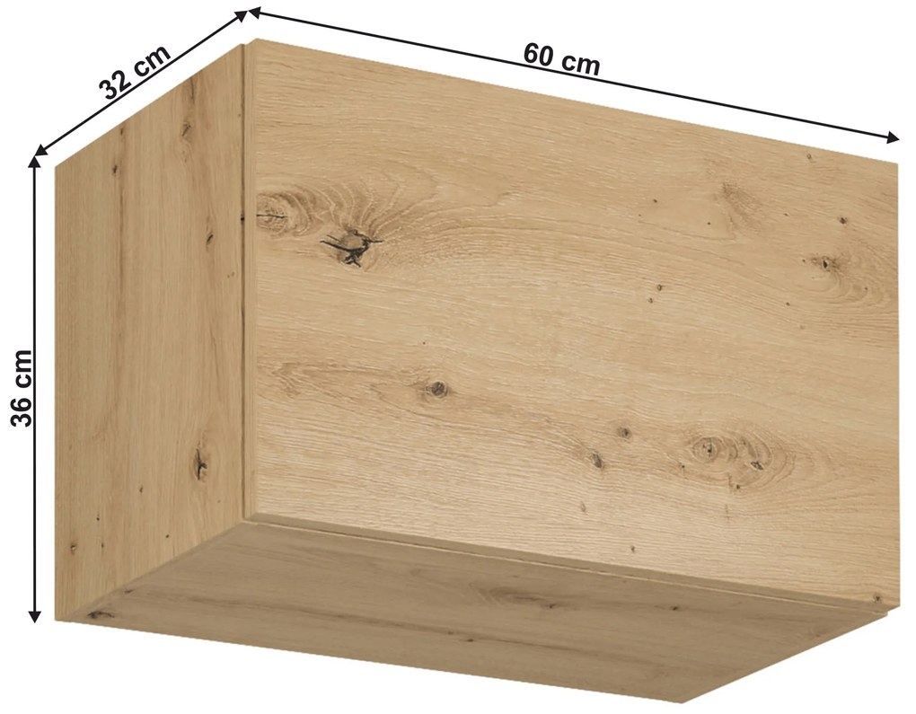 Dulap superior de bucătărie G60KN Langari (stejar artisan). 1016840