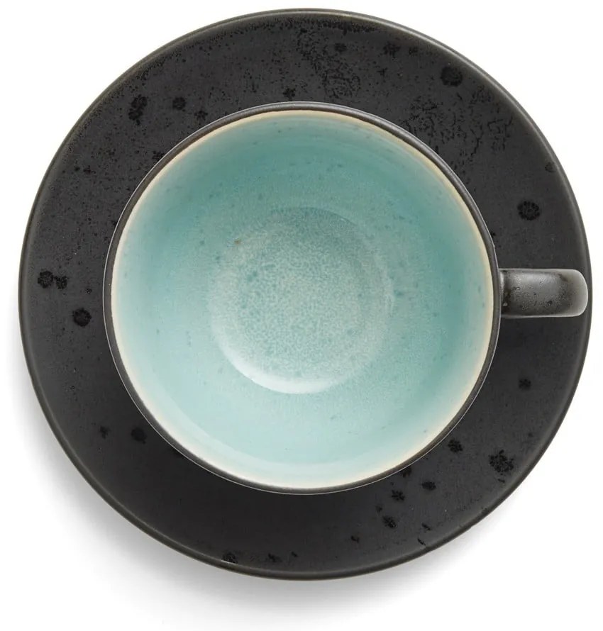 Cești negre/albastru-închis 4 buc. din ceramică 240 ml Gastro Black/Mix – Bitz