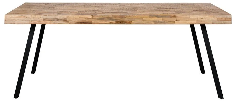 Masă de dining lemn masiv de tec 90x200 cm Suri – White Label