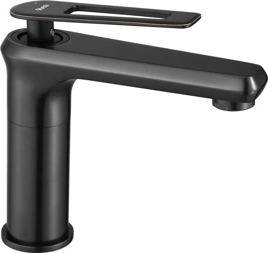 Baterie lavoar Rea Blade Old monocomanda negru periat