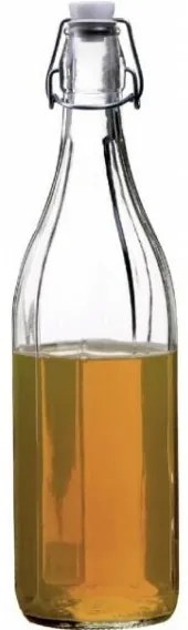 Sticlă cu închidere cu clips, 1 l, 6 buc., 1 l