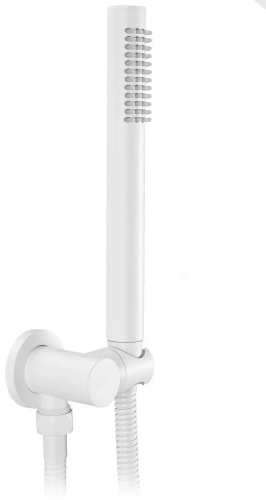 Set de dus incastrat Lungo alb mat