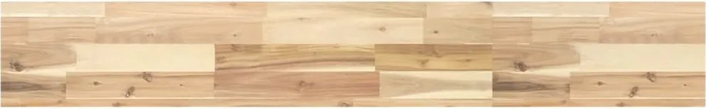 vidaXL Raft plutitor, 140x20x4 cm, lemn masiv de acacia netratat