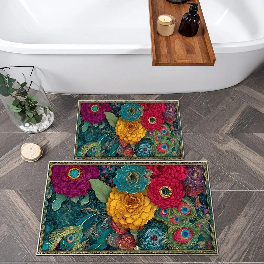 Covorașe de baie 2 buc. 60x100 cm – Foutastic