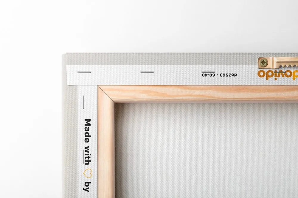Tablou frunze minimaliste în design boho