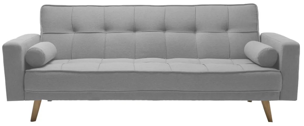Canapea extensibila gri NESTOR VELVET
