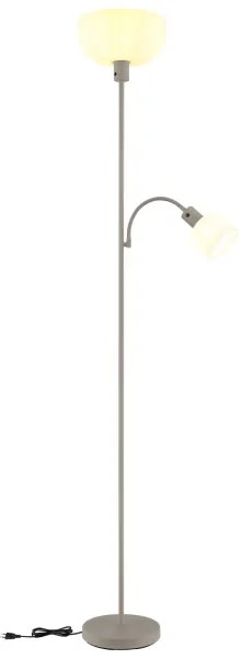 Lampă de podea HINTON Globo 59947S 1xE27/40W/230V + 1xE14/25W