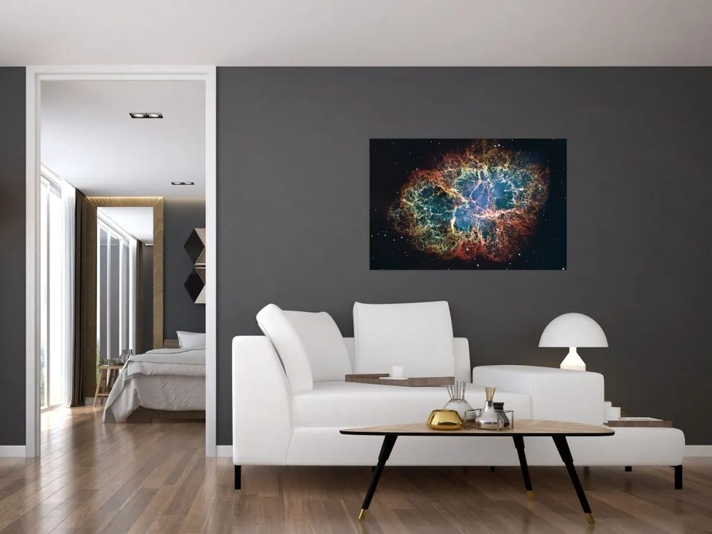 Tablou - Nebuloasa Crabului (90x60 cm)