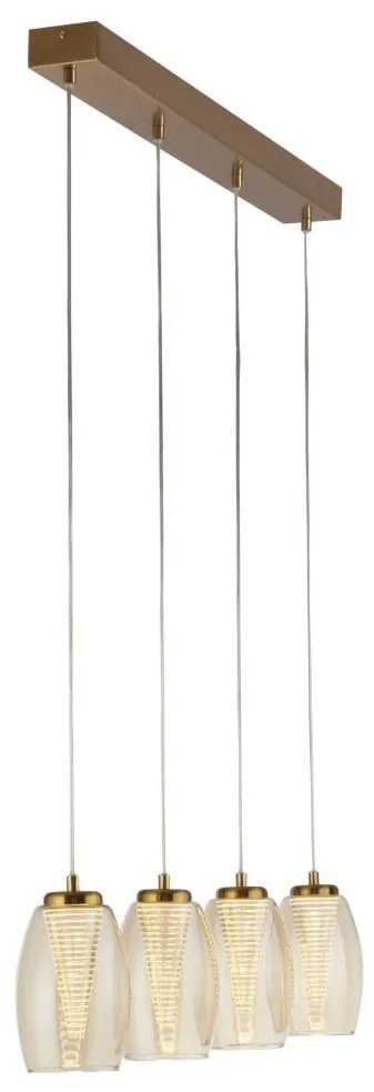 Lustra cu 4 pendule suspendata moderna Cyclone