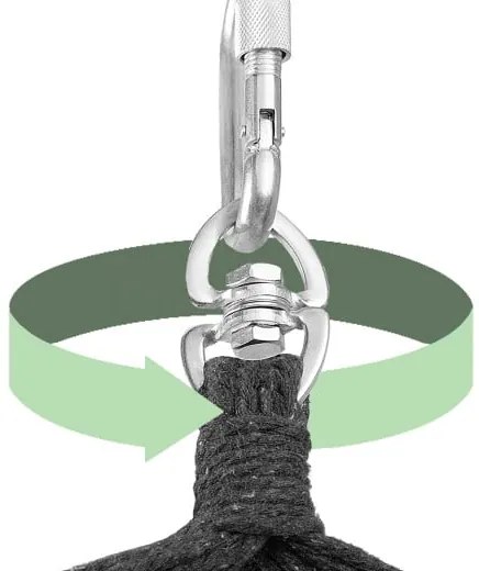 Deuba Scaun suspendat crem - 170x100x150cm