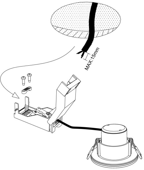 Corp de iluminat LED dimabil pentru baie SALABATE LED/6W/230V 4000K IP44 Eglo 99494