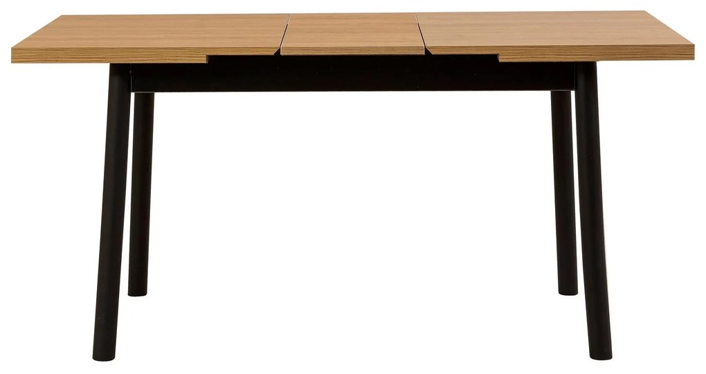 Set mobilier sufragerie Duvasa 21 (negru) (pentru 4 persoane). 1093791