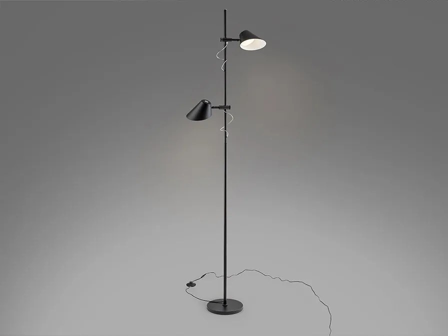 Lampadar/Lampa de podea LED design modern Esino negru
