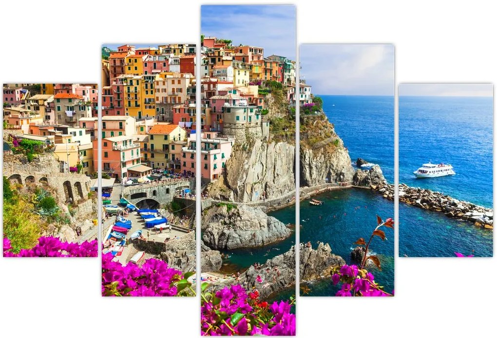 Tablou - Satul italian Manarola (150x105 cm)