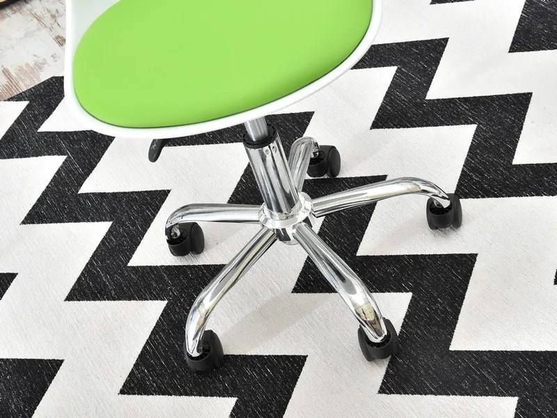 Scaun pentru copii Footy (verde + crom). 1109922