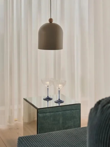 Nordlux - Lustră suspendată cu cablu GASTON 1xE27/40W/230V bej