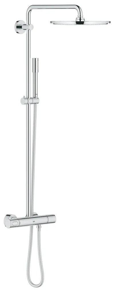 Coloana de dus Grohe Rainshower Rainshower System 310, baterie termostatata, 101cm, crom - 27966000