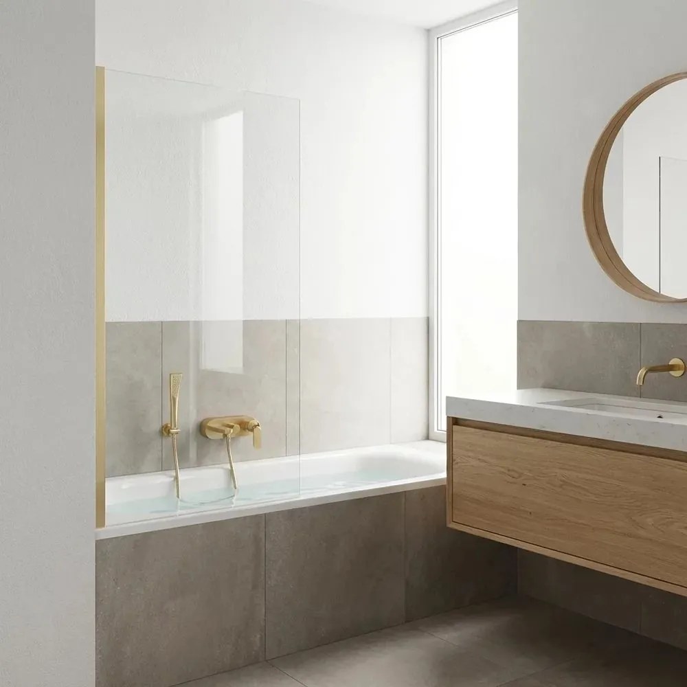 Paravan de cada auriu periat Rune Syn 70x150 cm
