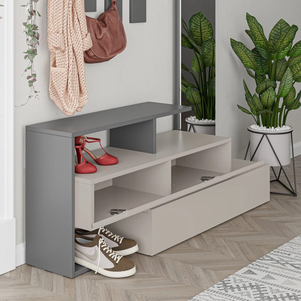 Cuier Ramda - Light Mocha, Anthracite